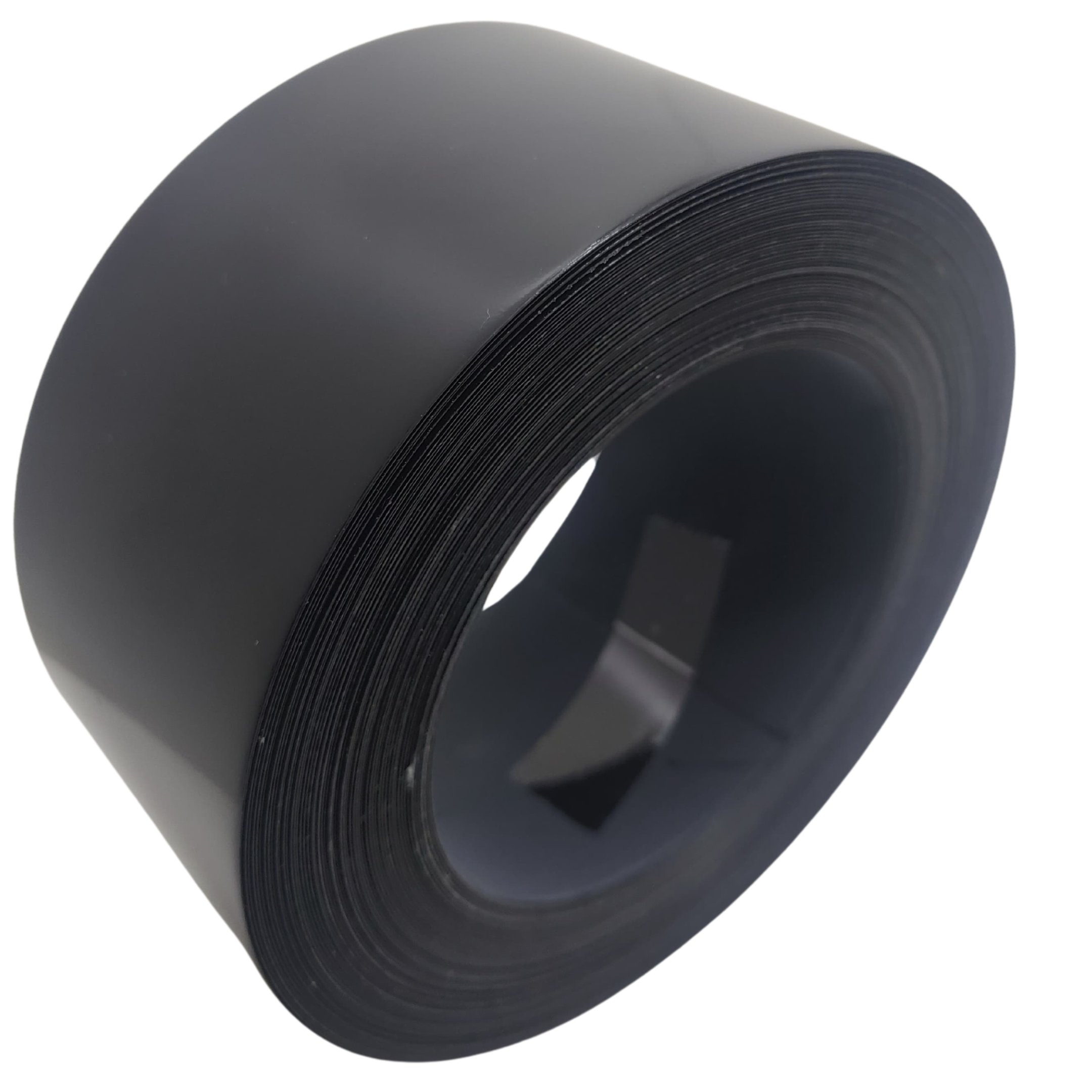 Fita de Borda para Mdf Preto Lacca Brilhante 64mm X 10m Revestimento Acabamento Moveis - 5