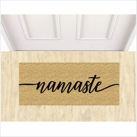 TAPETE CAPACHO NAMASTE.