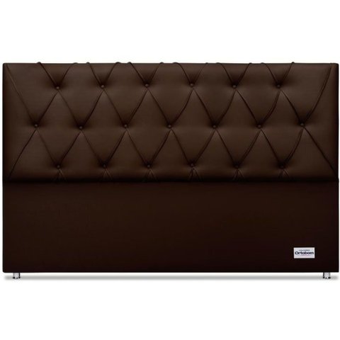 Cabeceira Murat Marrom Super King 8x195x120cm - 1050393508 - Ortobom Cabeceira Murat Marrom Super Ki
