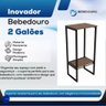 Suporte Bebedouro Galão Água Tampo de Mdf Reforçado Preto - Design Moderno e Resistente para - 7