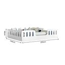 Ver imagem 3 de Cama Casal Design Montessoriana Helo Branco Acompanha Luminária Led