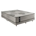 Ver imagem 2 de Cama Box Conjugado King com Colchão 193x61x203 Nanofiber Gazin Cr35307 Cinza Claro
