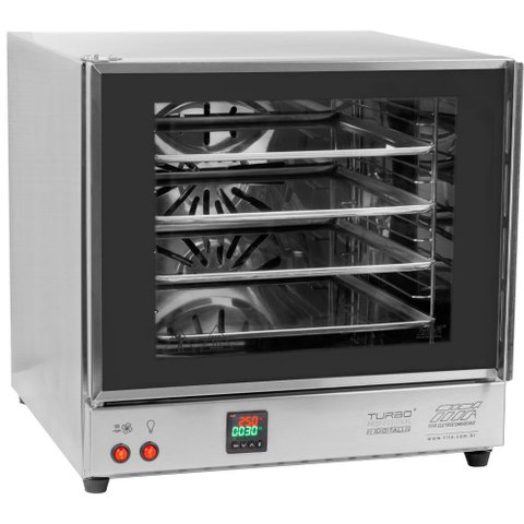 Forno Elétrico 4 Bandejas Fetp 4a Digital Titã 220v