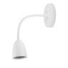 Arandela Flexivel Led 4w Branca Leitura Cabeceira Ali85 - 1