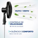 Ver imagem 4 de Ventilador Coluna Super Power Vsp-40-c-nb 40cm 6 Pás