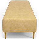 Ver imagem 6 de Kit 02 Puffs Decorativo Sala de Estar Bali W01 Pés Palito 210x60cm Couríssimo Fendi - Lyam Decor