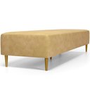 Ver imagem 7 de Kit 02 Puffs Decorativo Sala de Estar Bali W01 Pés Palito 210x60cm Couríssimo Fendi - Lyam Decor