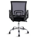 Ver imagem 5 de Conjunto 3 Cadeiras de Escritório Diretor Reclinável com Relax Clint - Travel Max