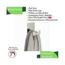 Ver imagem 7 de Cabide Gancho para Toalha de Parede com Adesivo Inox F.elg