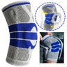 Joelheira Compressao Ortopedica Gel Silicone Suporte Patela Joelho Perna Atletismo Corrida Futebol - 1
