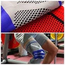 Joelheira Compressao Ortopedica Gel Silicone Suporte Patela Joelho Perna Atletismo Corrida Futebol - 9