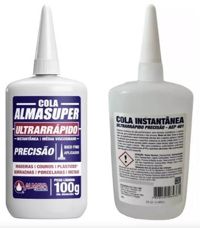 Cola Instantânea Ultrarrápida Almasuper 100g