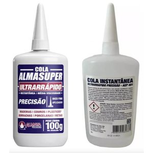 Cola Instantânea Ultrarrápida Almasuper 100g