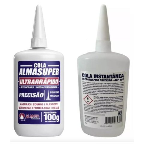Cola Instantânea Ultrarrápida Almasuper 100g