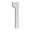 Ver imagem 3 de Poste Balizador Branco Luminária Jardim 1 Foco P/ Mr11 St2766