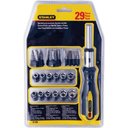 Ver imagem 1 de Chave Catracada Multi Bit com Soquetes - 54-925 - Stanley Chave Catraca 29pcs - Mutibit / Soquetes