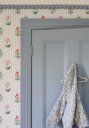 Ver mais imagens de Rodameio Boiserie Bolinha 3D 2cm Branco 1,62m