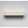Conjunto de Prateleira Branca para Banheiro Organizadora e Decorativa de Mdf - Dulce (3 Unidades) - 3