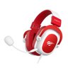 Headset Gamer Havit H2002D - Conector P2 - Branco com Vermelho - HVGMH-H2002d-WR - 1