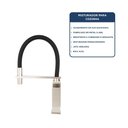 Ver imagem 2 de Torneira Misturador Monocomando para Cozinha de Mesa Bica Alta 1/2'' Color Flex Quad Addra