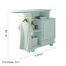 Tábua De Passar Roupa Multiuso com Gabinete Havaí Branco RV Móveis - 3