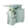 Tábua De Passar Roupa Multiuso com Gabinete Havaí Branco RV Móveis - 1
