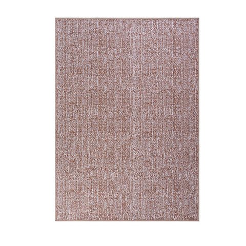Tapete Sala Quarto Antiderrapante Abstrato Belga Domani:Croche Bege/1,50x2,00m