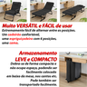 Cadeira Sofá Cama Poltrona Reclinável Dobrável Home Office - 3