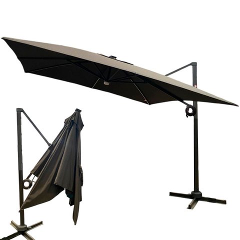 Ombrelone Guarda Sol Iluminaçao Solar Led Tenda Iluminada Decoraçao Varanda Deck Terraço Hotel Pousa