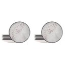 Ver imagem 3 de Kit 12 Pratos Rasos Porcelana 25cm Tramontina Floralis Decorada Mesa Posta Eventos
