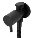 Ver imagem 3 de Ducha Higiênica Preta Derivação 2 Saídas P/ Caixa Acoplada