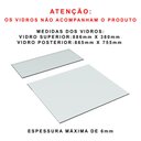 Ver imagem 6 de BALCÃO LOJA VITRINE M82.2021.B (LOJA, CAIXA) MUNDI MOVEIS