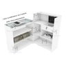 BALCÃO LOJA VITRINE M82.2021.B (LOJA, CAIXA) MUNDI MOVEIS - 3