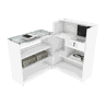 BALCÃO LOJA VITRINE M82.2021.B (LOJA, CAIXA) MUNDI MOVEIS - 1