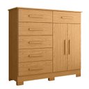 Ver imagem 1 de Cômoda para Quarto 2 Portas 124cm Ester A02 Cinamomo - Mpozenato