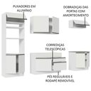 Ver imagem 5 de Armário de Cozinha Completa 270cm Branco Glamy Madesa 13