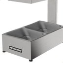 Ver imagem 2 de Conservador de Fritura Elétrico Metalcubas 2 Cubas em Inox Mcf02cp 127v