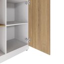 Ver mais imagens de Armário Alto Escritório 120cm 2 Portas 9 Prateleiras F5