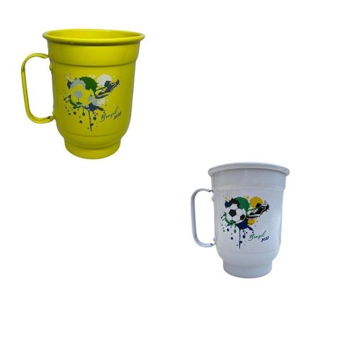 Canecas (2) Futebol, Copa, Campeonato - Chopp Cerveja Utensilios do Chef