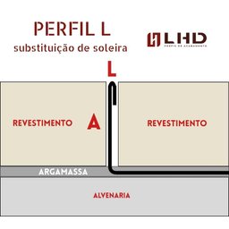Perfil "l", Aço Inox 304, Escovado - 2 X 10 X 2980 Mm - 6