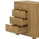 Ver imagem 6 de Cômoda Sapateira 4 Gavetas Clarabella Nature