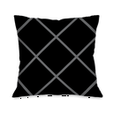 Ver imagem 2 de Kit com 4 Capas para Almofadas Decorativas Geométrico Cinza