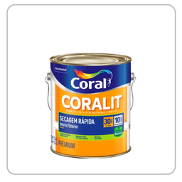 Coralit Balance Acetinado Secagem Branco 0,900ml Coral - 1