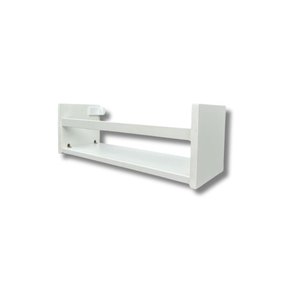 Nicho Organizador de Livros, Porta Livros em Mdf 15mm Branco