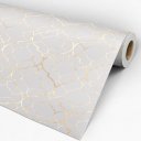 Ver imagem 1 de Papel de Parede Temático Marrakesh Cinza - 1,50x0,50m