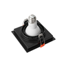 Spot Nordecor Loyo Embutir Quadrado Par20 Preto - 2