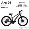 Bicicleta Aro 26 com Câmbio Traseiro Shimano Rbx Laranja Neon - 3