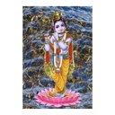 Ver imagem 2 de Placa Decorativa Mdf Krishna Tamanho 20x27cm Modelo 2
