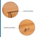 Ver imagem 7 de Cômoda para Quarto 3 Gavetas Madeira Maciça Nest Bege/Marrom Pine