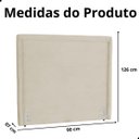 Ver imagem 7 de Cabeceira de Cama Box Estofada 90 Cm Solteiro Stela Veludo